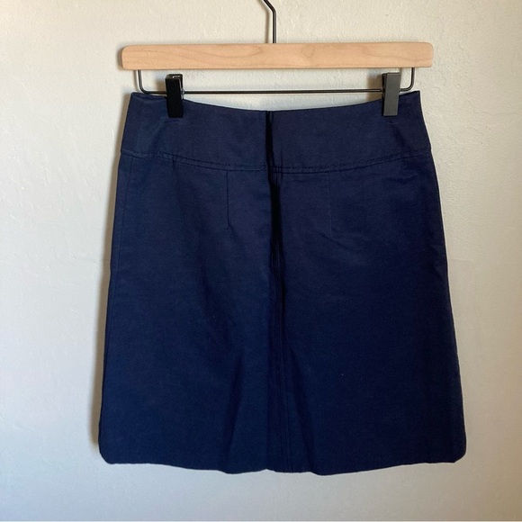 Merona Navy Blue Skirt Size 2 - Picture 4 of 4